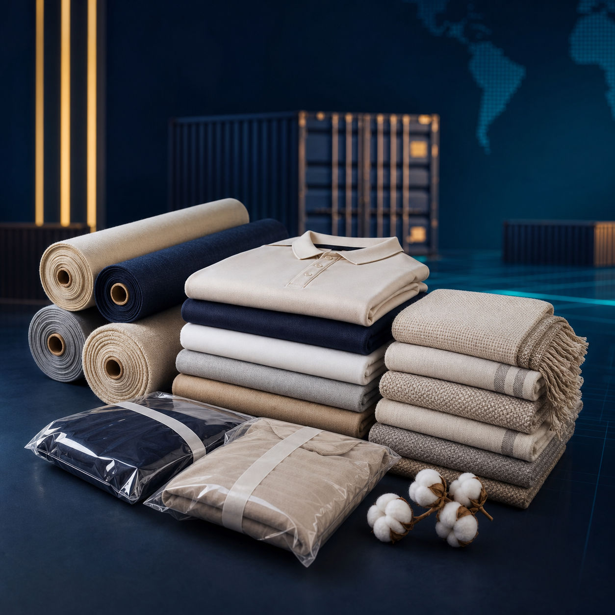 Premium cotton textile collection